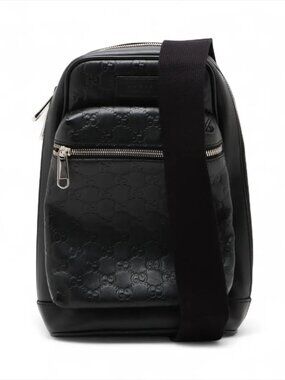Gucci Leather Sling Bag J14 MOG